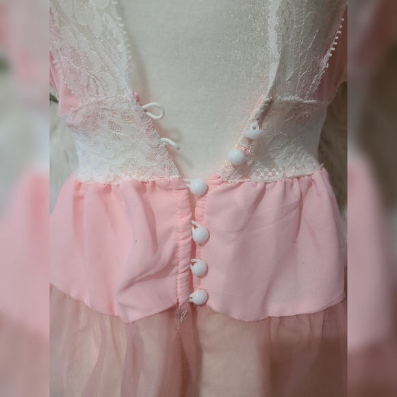 Cute pink babydoll negligee - Picture 4 of 4